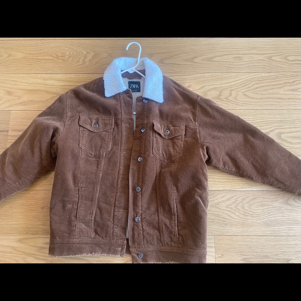 Zara Corduroy Jacket - size SMALL